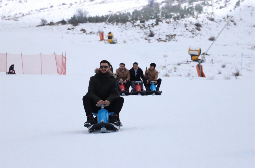  Sivas’ın Parlayan Yıldızında Kayak Sezonu Başladı