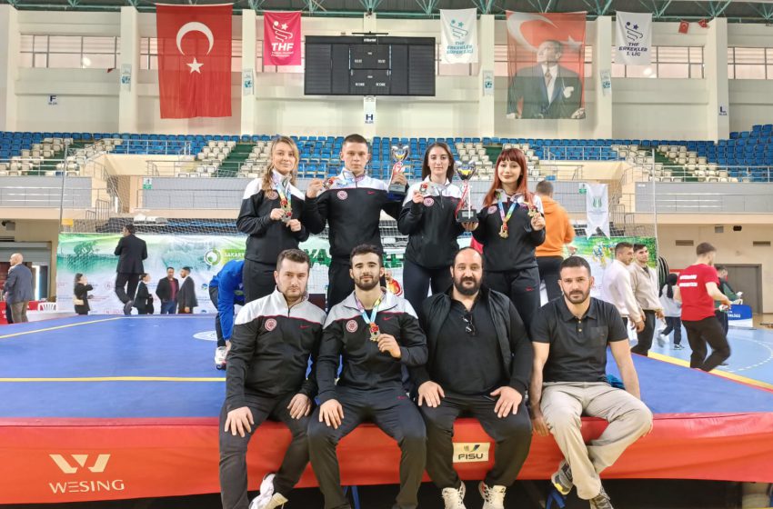  Cumhuriyet Üniversitesi Wushu Türkiye Şampiyonasında 7 Madalya ve 2 Kupa aldı