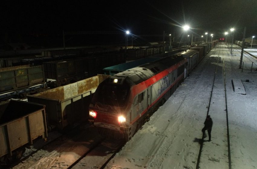  Çin ve Rusya’ya giden ihracat treni Sivas’ta