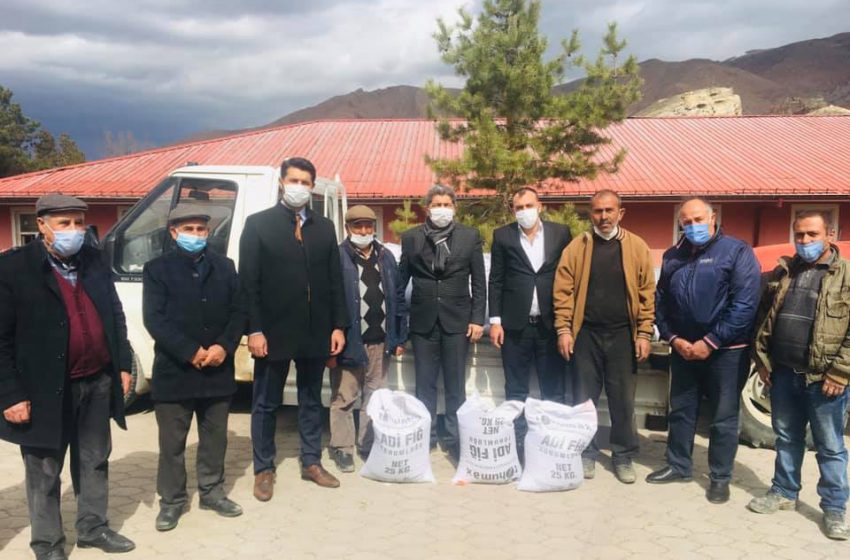  Sivas İl Tarım ve Orman Müdürlüğü tarafından yürütülen Nadas Alanlarının Değerlendirilmesi Projesi için  tören düzenlendi
