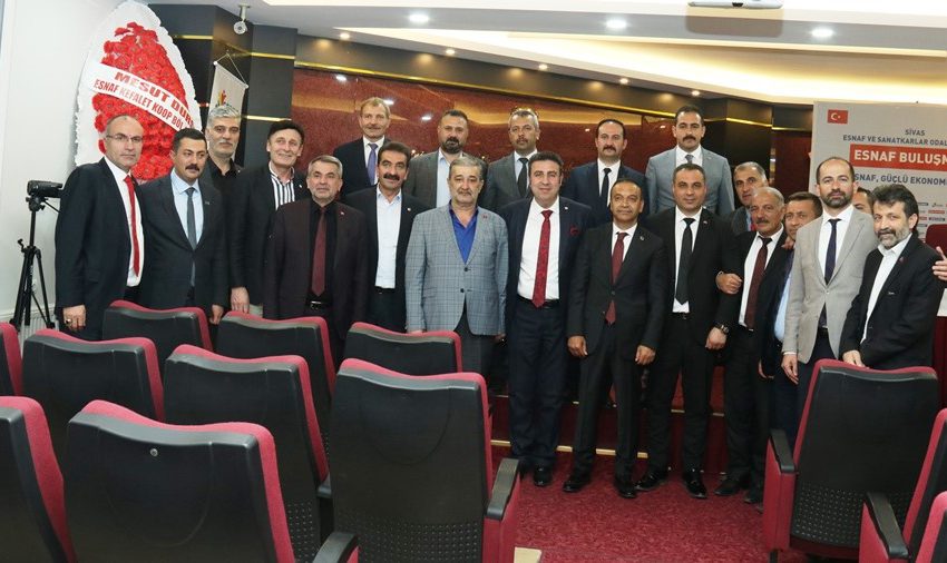  MHP adayları esnaf teşkilatı ile buluştu