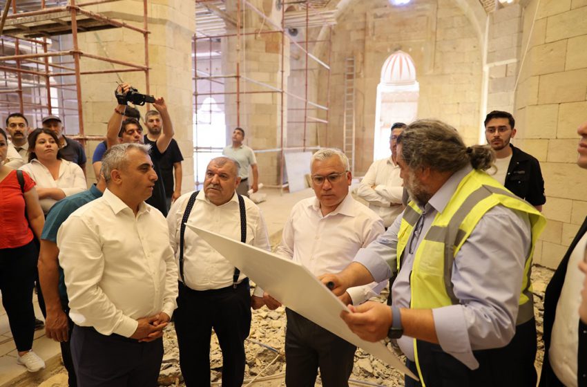  Divriği Ulu Camii ve Darüşşifasında Restorasyon Çalışmaları Titizlikle Yürütülüyor