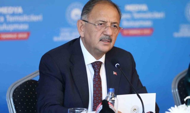  Bakan Özhaseki: “Deprem bölgesinde 200 bin konutun inşaatına başladık”