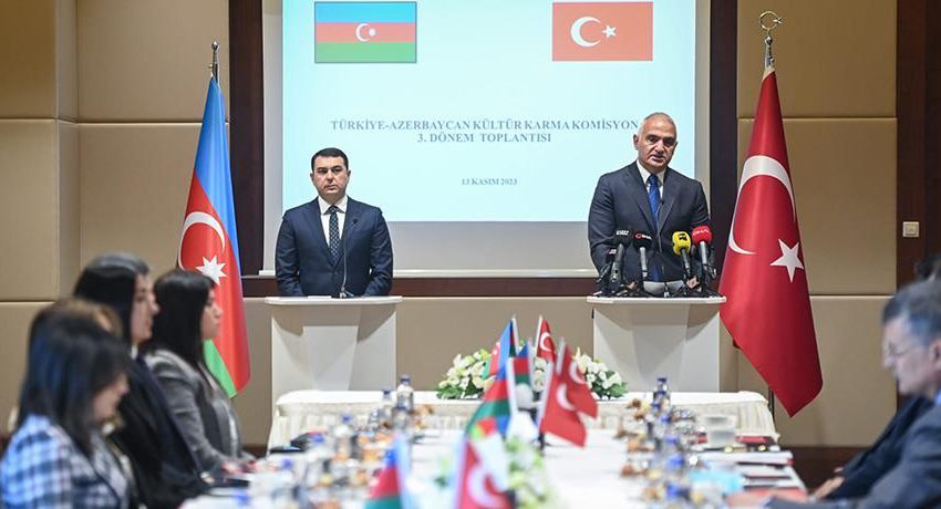  Azerbaycan ile ‘kültürel iş birliği anlaşması’ imzalandı