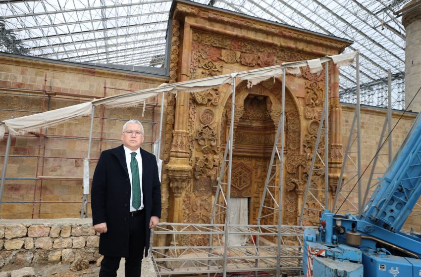  Divriği Ulu Cami ve Darüşşifası’ndaki Restorasyon Son Aşamaya Geldi