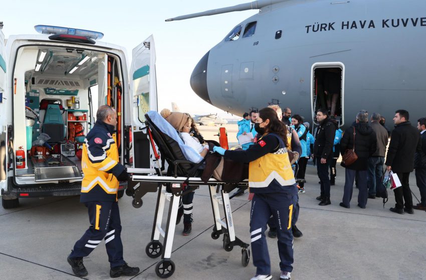  Gazze’den Türkiye’ye 6. Hasta Tahliyesi