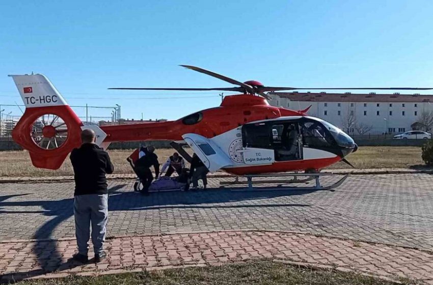  Sivas’a Ambulans helikopter tahsis edilmeli