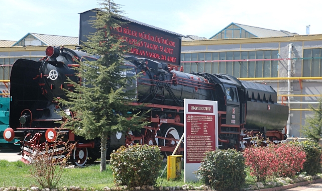  Türkiye’nin ilk yerli ve milli lokomotifi ‘Bozkurt’ Sivas’ta sergileniyor