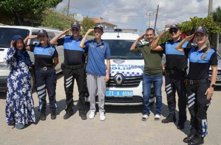 Zihinsel Engelli Gencin Polis Olma Hayali Gerçek Oldu