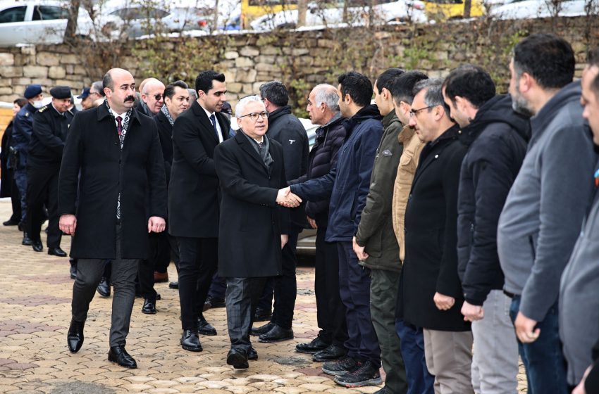 Vali Yılmaz ŞİMŞEK Divriği’yi ziyaret etti