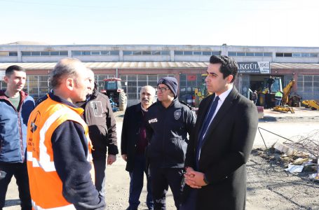 Kaymakam Tutay, Sanayi Esnafını Ziyaret etti