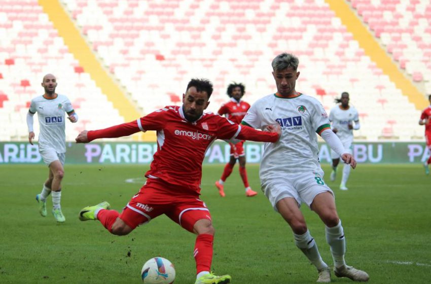  Sivasspor kazanmayı unuttu