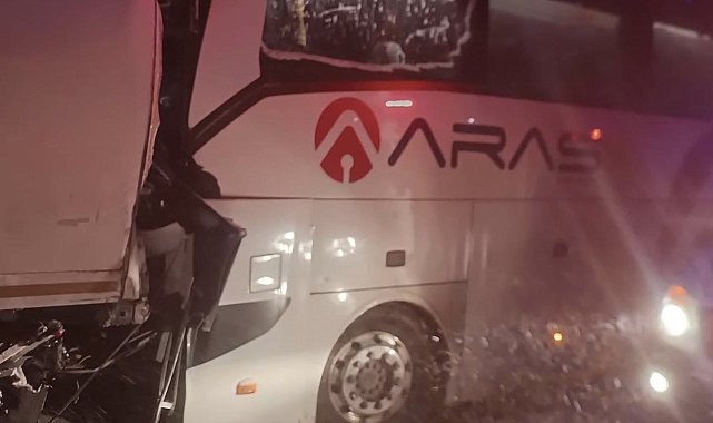  Sivas’ta otobüs kazası: 1 kişi hayatını kaybetti