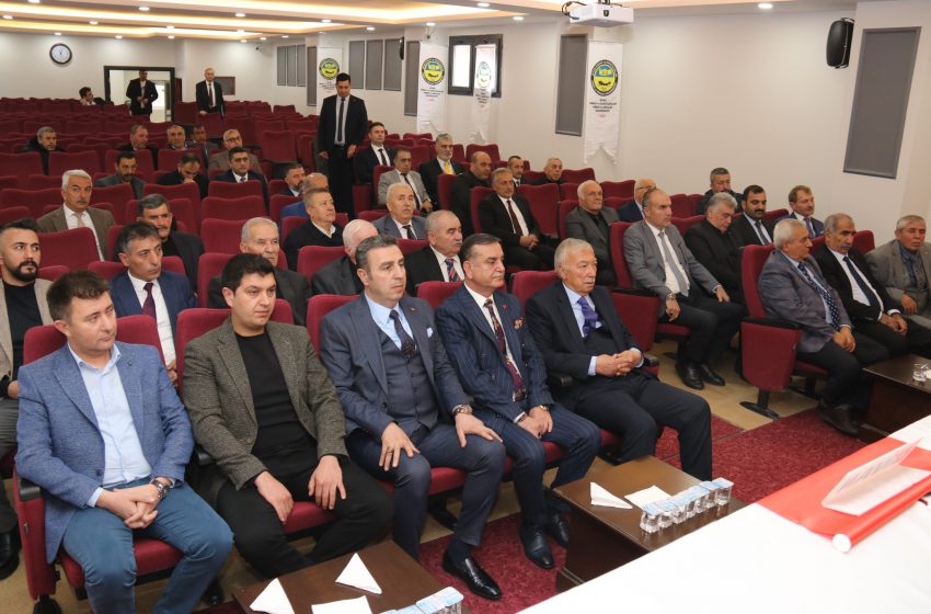  Demirgil, Esnaf ve Sanatkarlar Kredi ve Kefalet Kooperatifi 27. Bölge Birliğinin olağan mali genel kurul toplantısına katıldı
