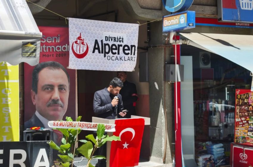  Alperen Ocakları Divriği İlçe Teşkilatı Dualarla Açıldı