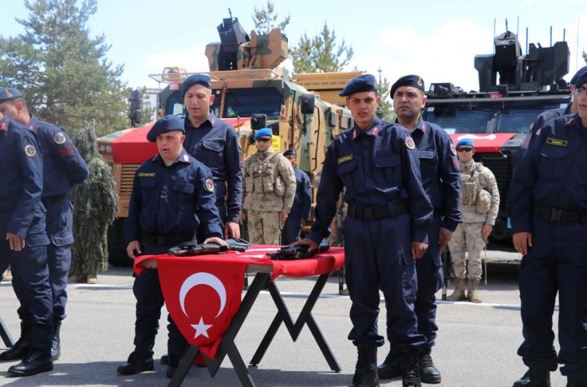  Engelli gençlerin askerlik hayalleri gerçek oldu