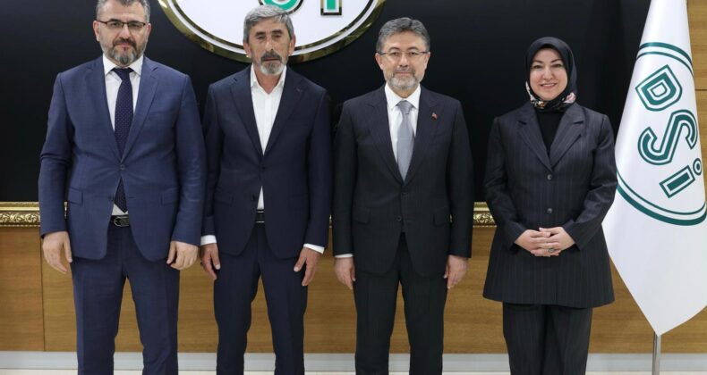  Sivas’ın Tarım Projeleri Bakan Yumaklı’ya Sunuldu