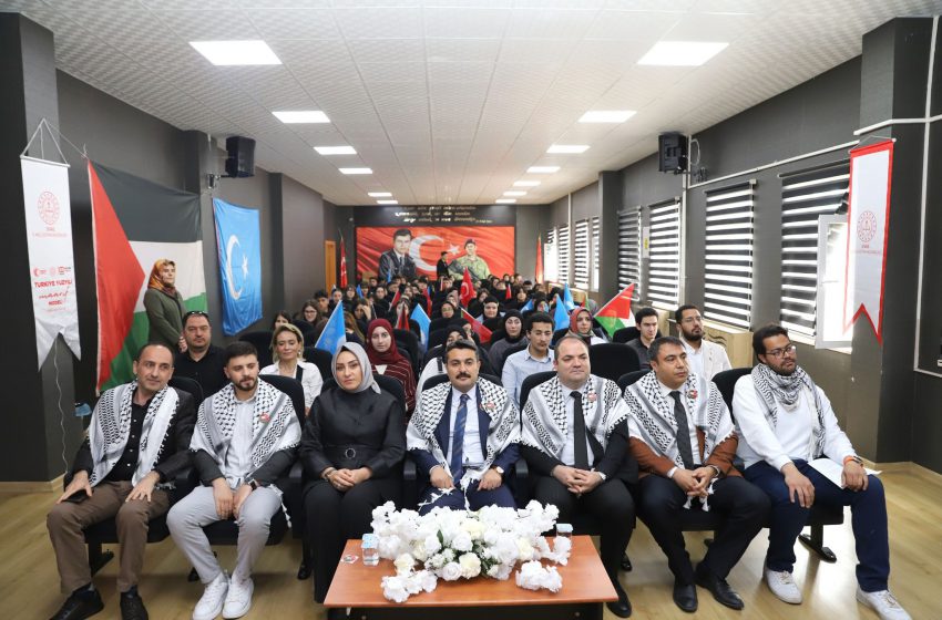 Sivas’ta Lise Öğrencilerine Filistin’de Yaşanan Zulüm Anlatıldı