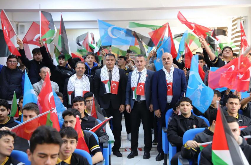 Sivas’taki Filistinli öğrenciler, yaşadıkları zulmü anlattı