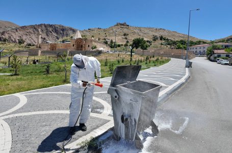 Divriği Belediyesi’nden Temizlikte Örnek Uygulama