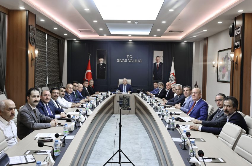  Sivas Kongresi Etkinlikleri İçin Koordinasyon Toplantısı Yapıldı