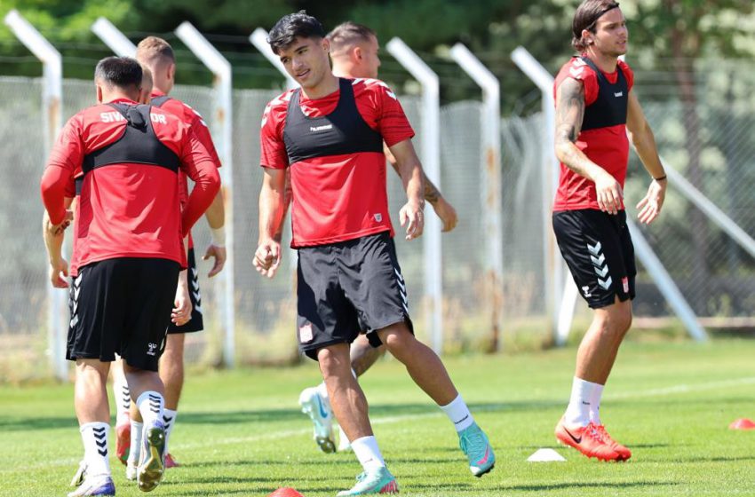  Sivasspor, yeni sezon hazırlıklarını sürdürdü