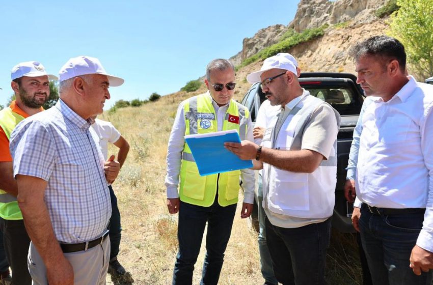  Tecer taş ocağı 25 yıl sonra faaliyetlerine başladı