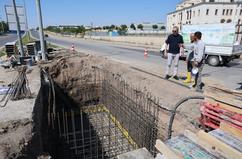  1. OSB Kavşağı’nda Hem Trafik Hem Altyapı Güçleniyor