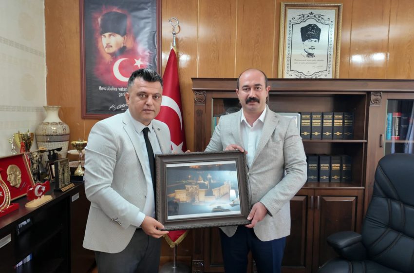 Basın İlan Kurumu (BİK) Malatya Şube Müdürü Haşim Poyraz, Divriği’de Yerel Basın ve Kurumları Ziyaret Etti