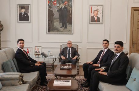 Divriği Kaymakamı Yunus Şit ve Yeni Görevli Kaymakamlar Vali Şimşek’i Ziyaret Etti