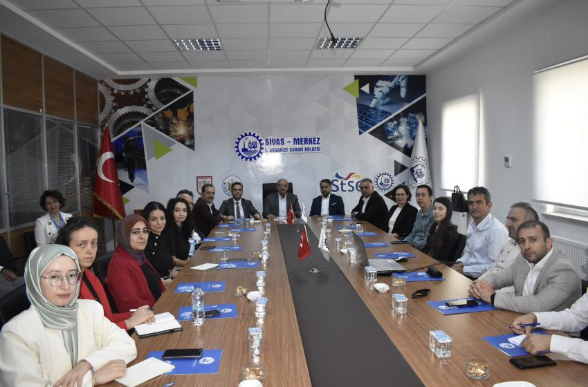  Sivas Merkez OSB’de Yeşil Dönüşüm Çalışmaları Masaya Yatırıldı
