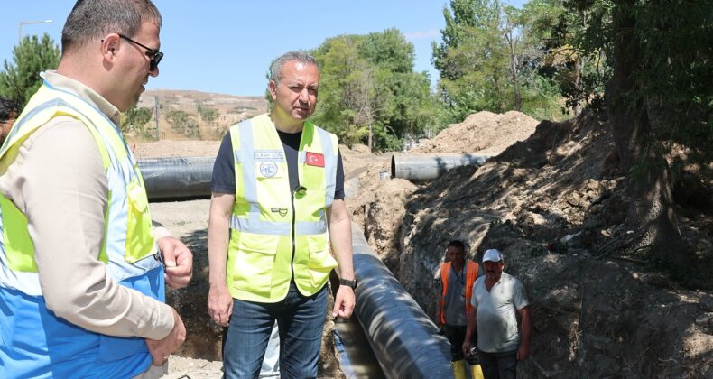  Sivas’ta Eski İçme Suyu Hatları Yenileniyor