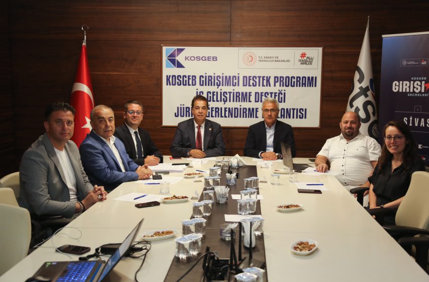  Sivas’ta Girişimciliğe Yatırım: KOSGEB Destekleri İçin Projeler Yarıştı