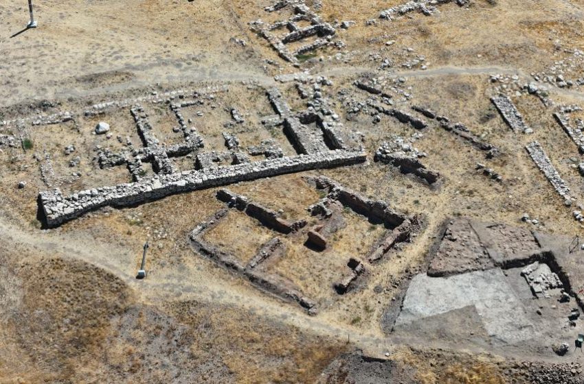  4 bin yıllık şehirde süren kazı çalışmalarında Bizans izlerine rastlandı