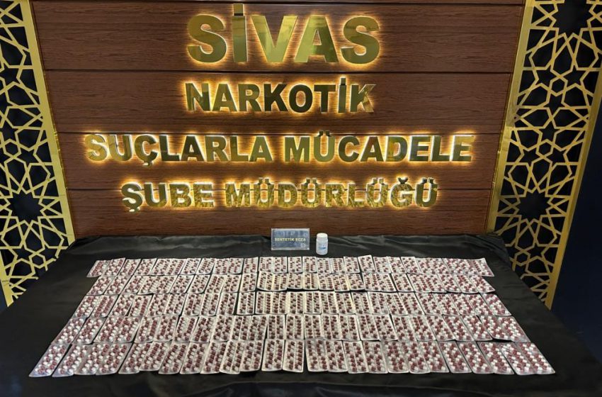  Evinde 795 adet uyuşturucu hap ele geçirildi, tutuklanarak cezaevine konuldu