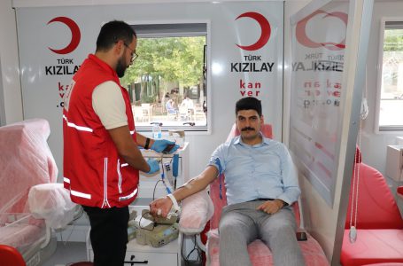 Kaymakam Şit, Kızılay Kan Bağışı Kampanyasına Destek Verdi