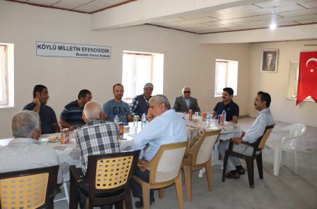 Kaymakam Yunus Şit, Altı Köyde Vatandaşlarla Buluştu