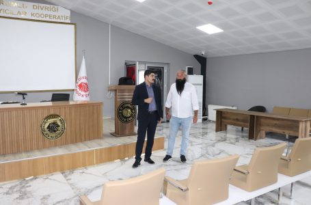 Kaymakam Yunus Şit’ten Motorlu Taşıyıcılar Kooperatifine Ziyaret