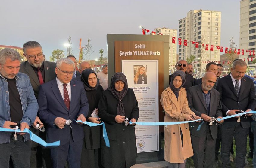  Şeyda Yılmaz’ın adı, memleketindeki parkta yaşatılacak