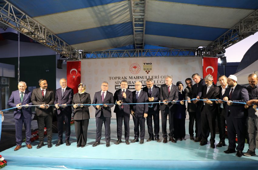  TMO Sivas Başmüdürlüğü Yeni Hizmet Binasına Kavuştu
