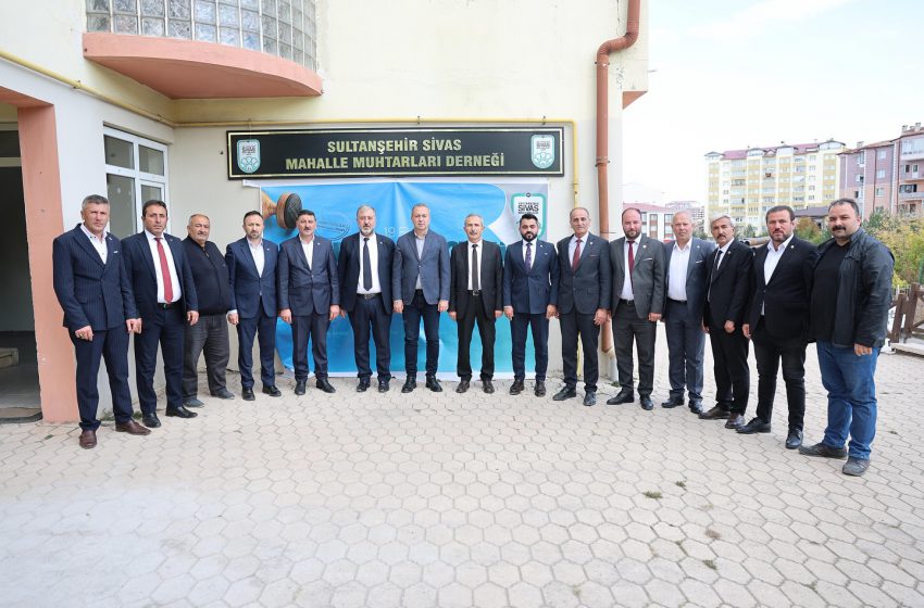 Başkan Uzun’dan Muhtarlara Anlamlı Ziyaret