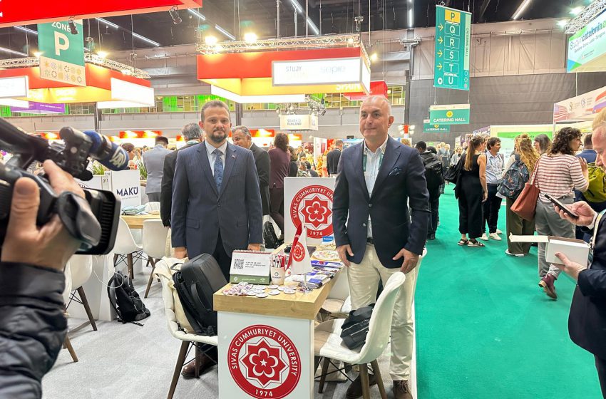 Cumhuriyet Üniversitesi, Avrupa’nın En Büyük Yükseköğretim Fuarına İlk Kez Katıldı