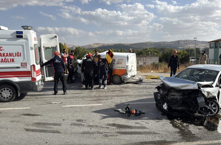  Feci kaza: 1 ölü, 2’si çocuk 4 yaralı