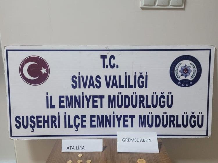  Piyasa değeri 1 milyon lira olan sahte altın ele geçirildi, 1 kişi tutuklandı