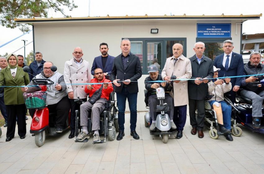  Sivas Belediyesi’nden engelleri aşan hizmet