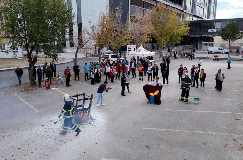  Yangın ve KBRN Tatbikatı Başarıyla Tamamlandı