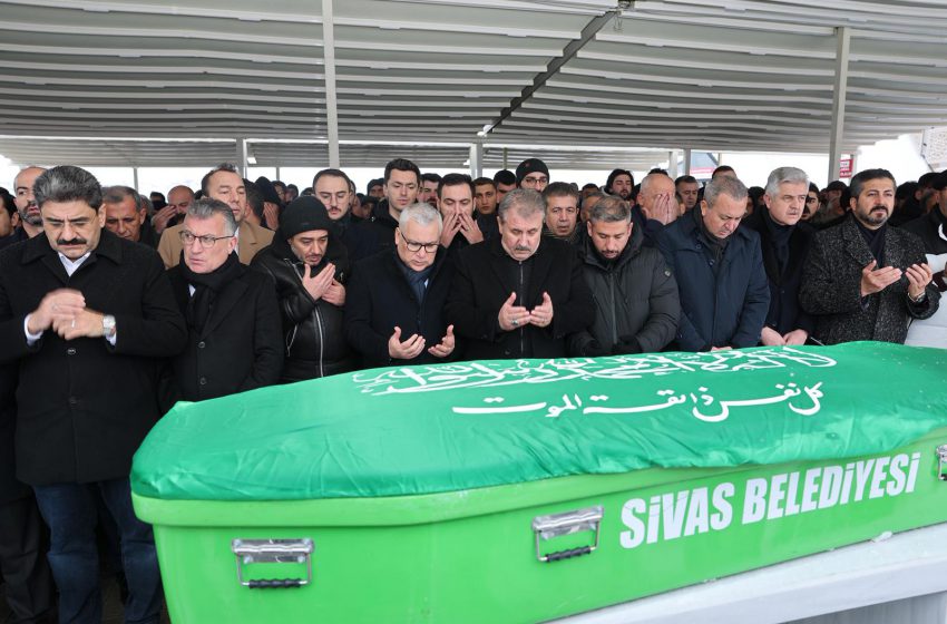  BBP Sivas İl Başkanı Ahmet Polat’a Son Görev