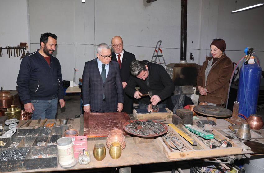  Bakır ve Endüstriyel Mutfak Ürünleri Üreten Firmaya Destek Ziyareti