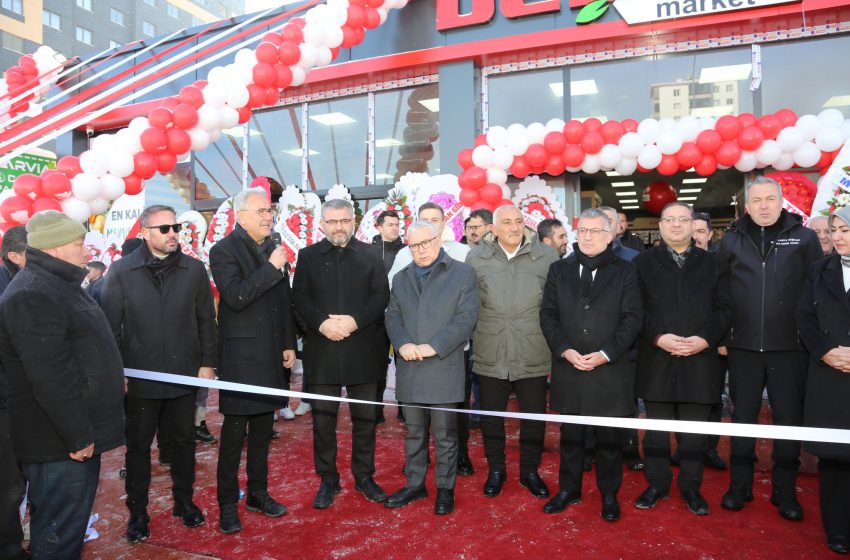  Beşler Market 29. Şubesini Hizmete Açtı