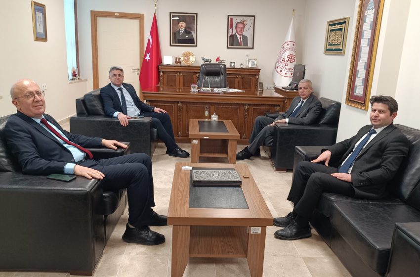  İl Müdürlerinden Kültür ve Turizm Müdürlüğü’ne Nezaket Ziyareti